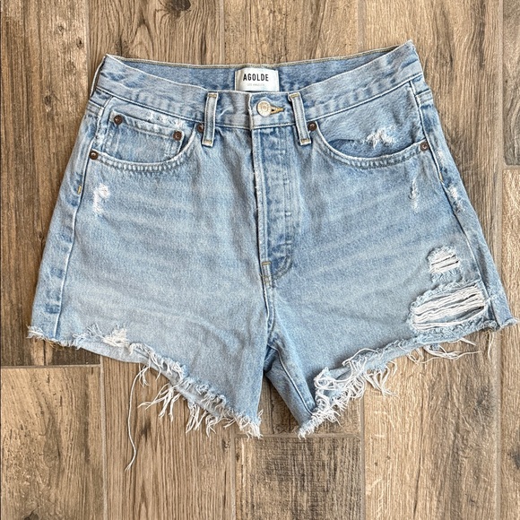 Agolde Pants - Agolde Parker Long Short Sz 26 Color Swapmeet